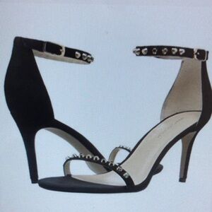 Elegant Black Studded Heels